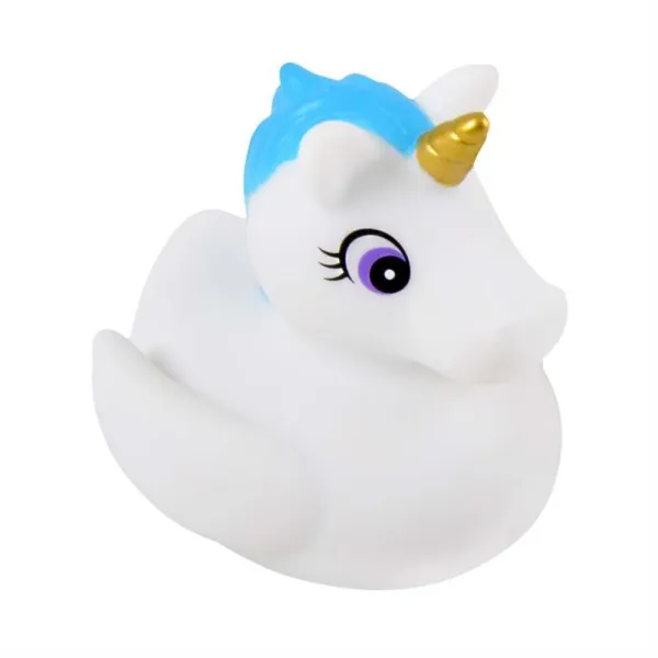 Badande enhörning med ljus - Grön