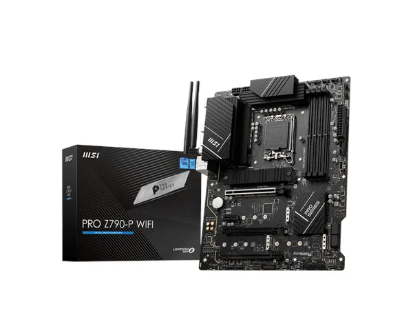 MSI PRO Z790-P WIFI Moderkort - Intel Z790 - Socket Intel LGA1700 - RAM DDR5 - ATX