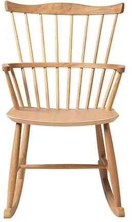 FDB Møbler - J52G Gungstol - Ek natur