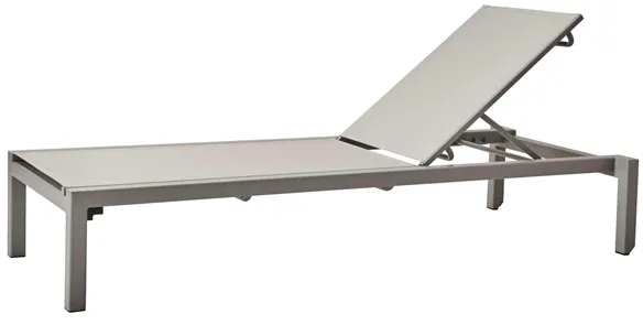 Cane-Line Relax solstol - ljusgrå