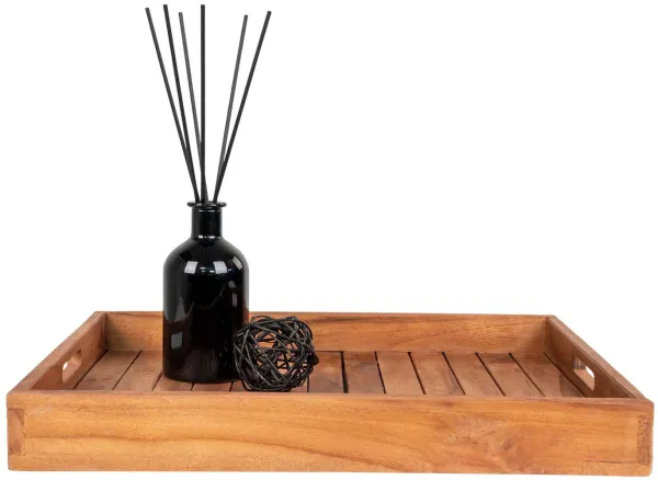 HOUSE NORDIC Faro bricka - naturlig teak